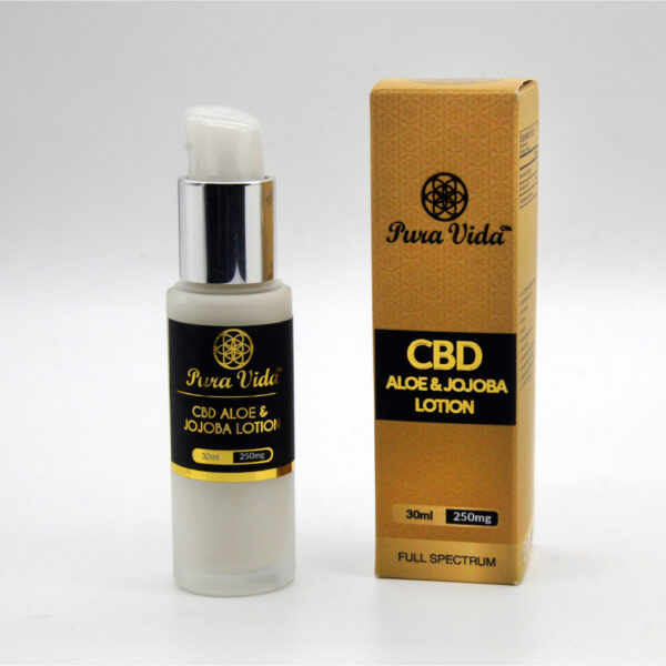 CBD Skin Care Aloe & Jojoba Lotion 30ml 250mg